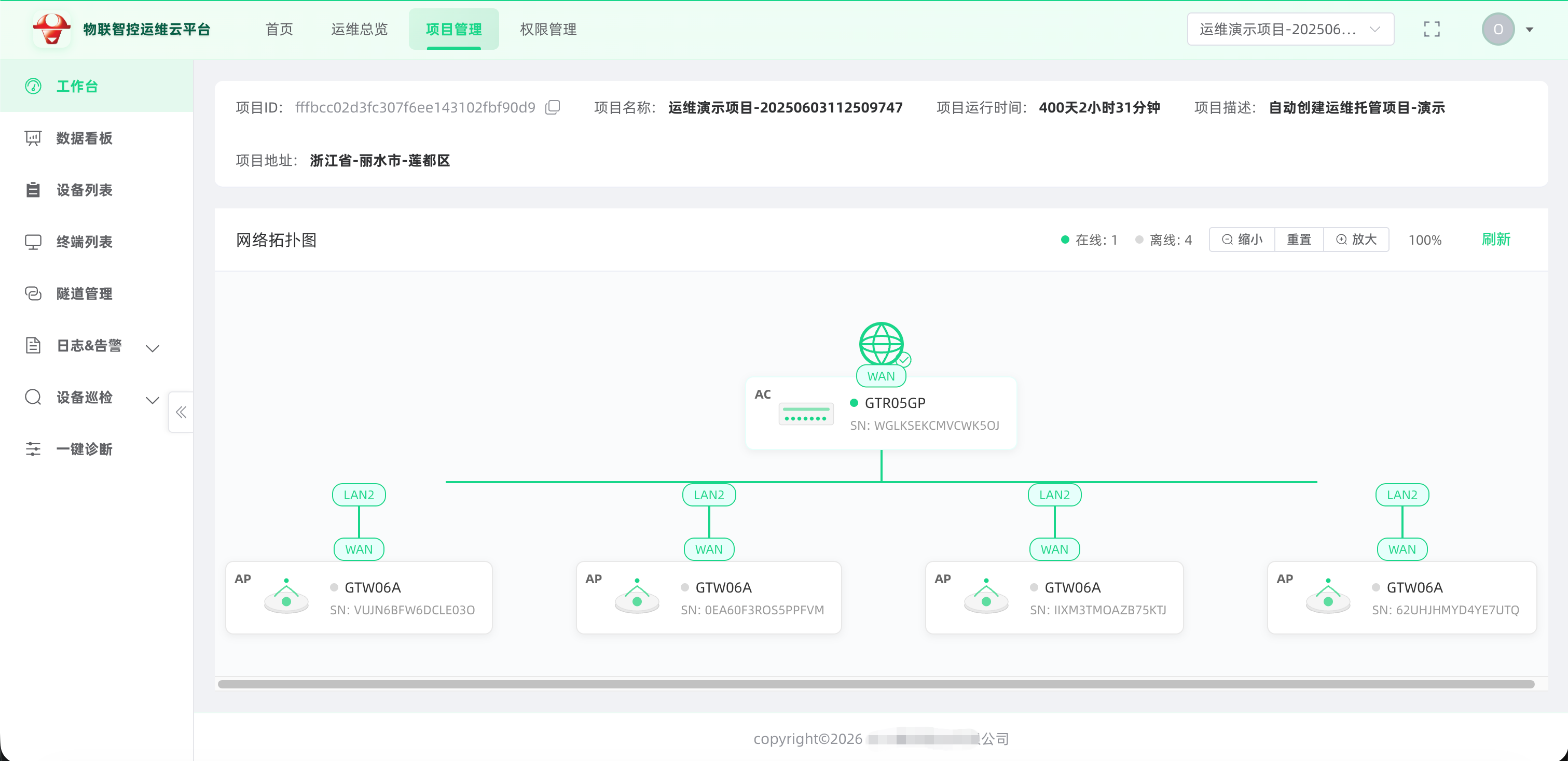 Wi-Fi运维管理平台